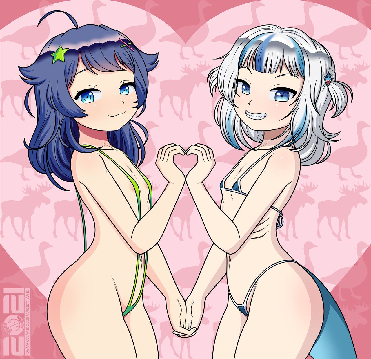 Gura x Senzawa Valentines Day page 4 full