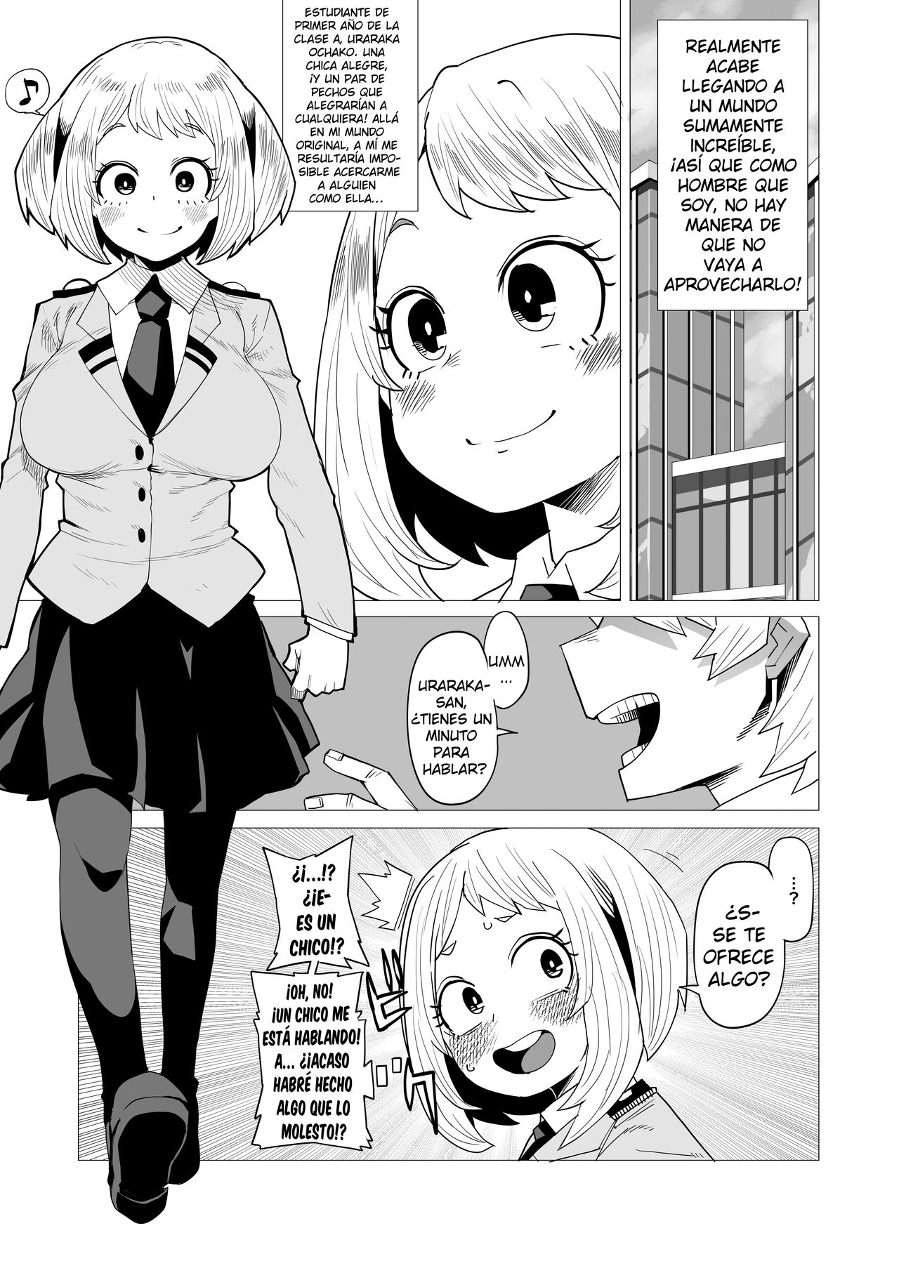 Teisou Gyakuten no Hero Academia | Academia de Héroes &amp; una Moralidad Invertida 1 page 3 full