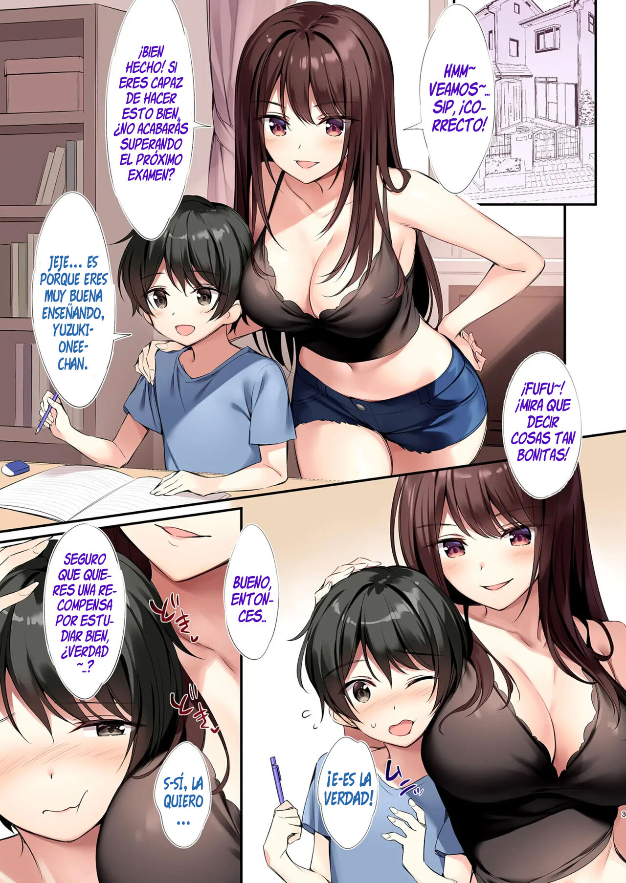 Yutsuki Onee-chan to Issho ni Benkyou Shiyo | Ven a Estudiar Con Yuzuki Onee-chan page 2 full