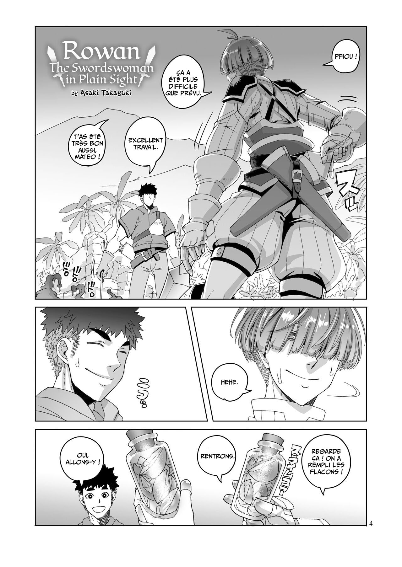 Rouwan Nyokenshi wa Kakusenai | Rowan, L'Épéiste ne peut pas se Cacher page 3 full