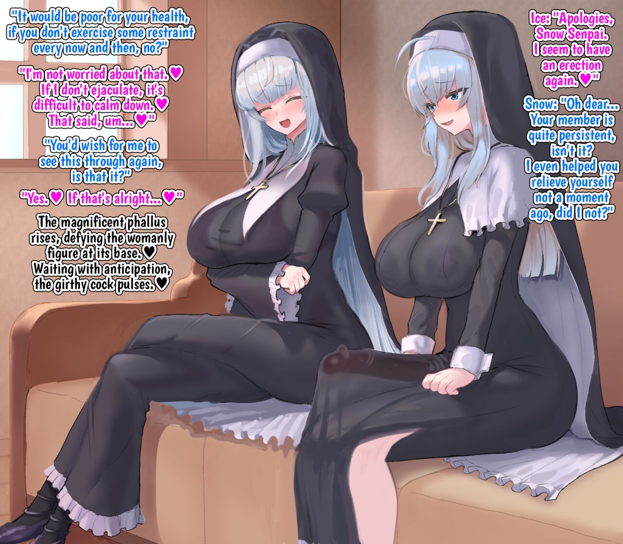 Futanari Sister no Kokuhaku | Futanari Nun's Confessions page 1 full