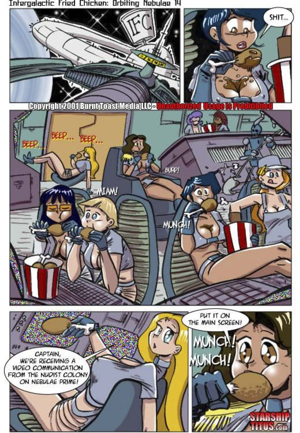 Starship Titus #02 - The Magic Mushrooms Of Nebulae Prime page 3 full
