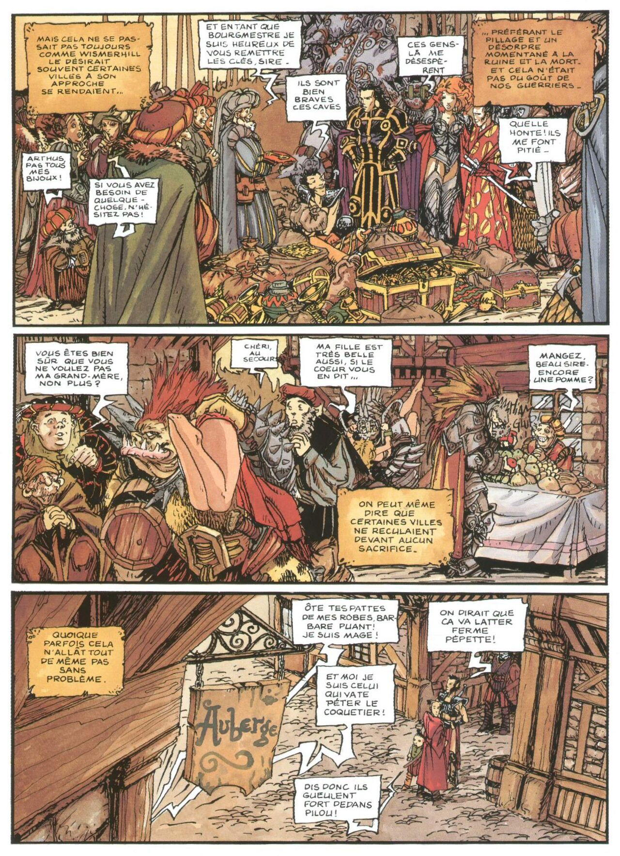 Chroniques De La Lune Noire - T5 - La Danse Écarlate page 10 full