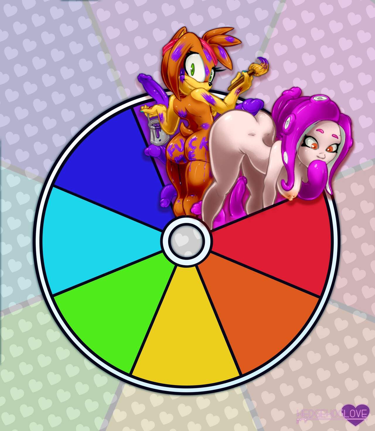 Color Wheel Character Challenge page 2 full