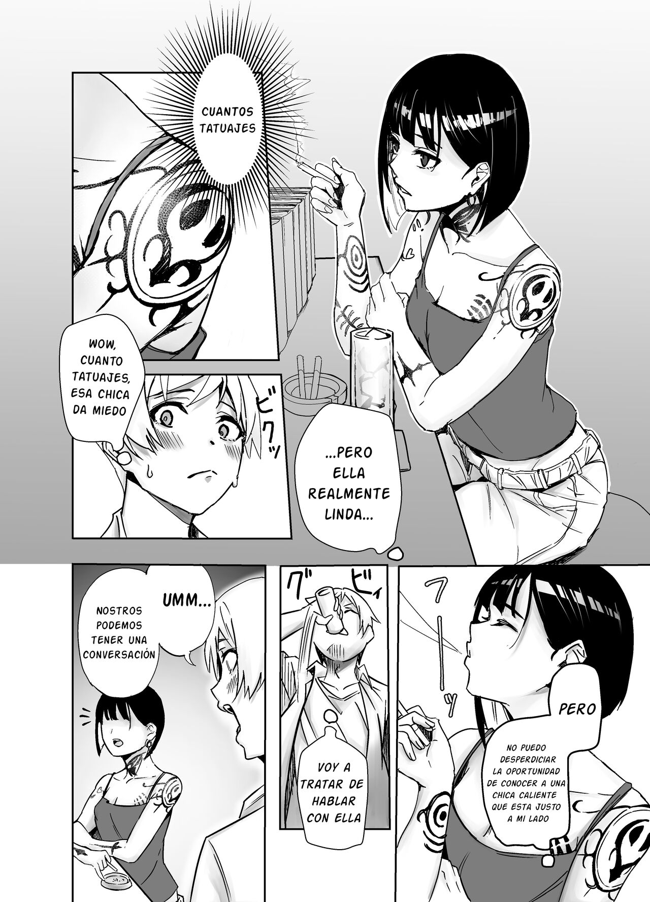 | Teniendo un sexo pasional con una one-san tatuada que conocí en un bar page 4 full