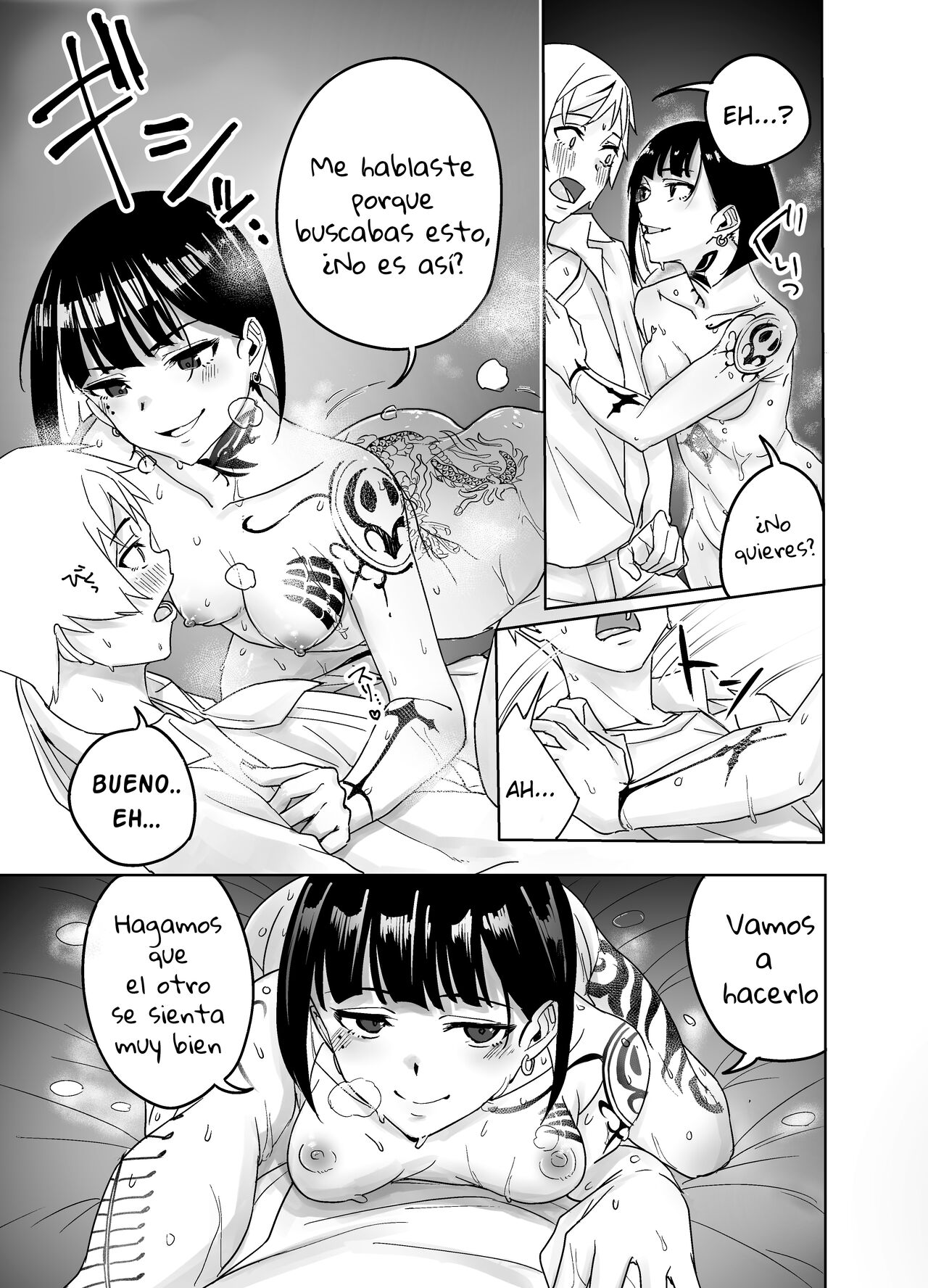 | Teniendo un sexo pasional con una one-san tatuada que conocí en un bar page 7 full