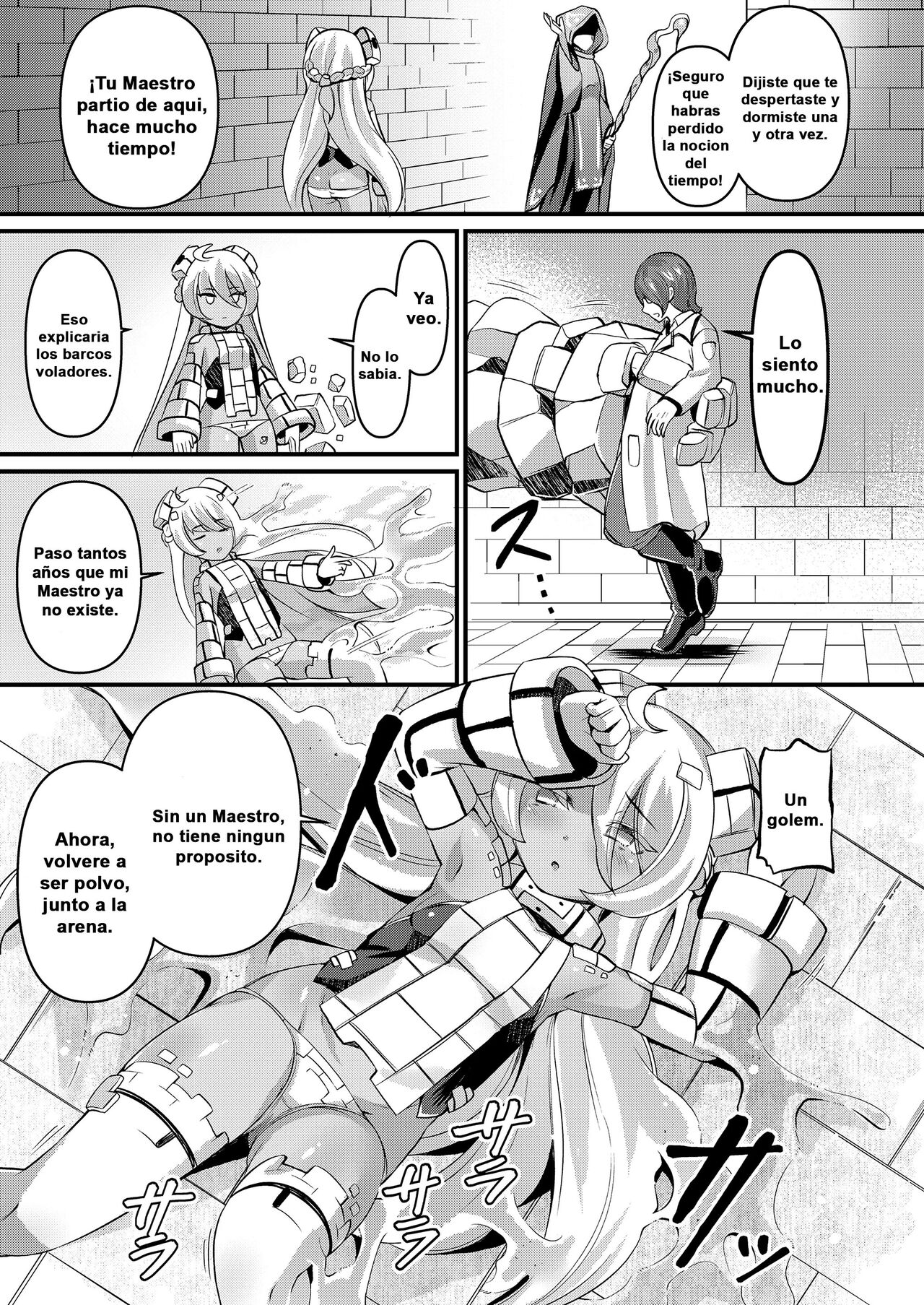 Iseki Mamori no Golem-san | The Ruins' Protector Golem page 7 full