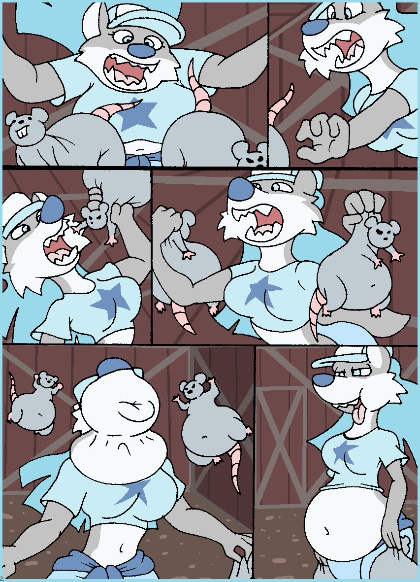 Wendy Wolf's Pest Control Vore Comic page 2 full