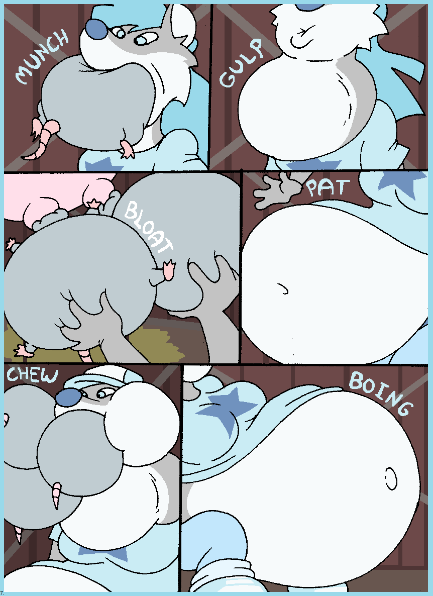 Wendy Wolf's Pest Control Vore Comic page 7 full