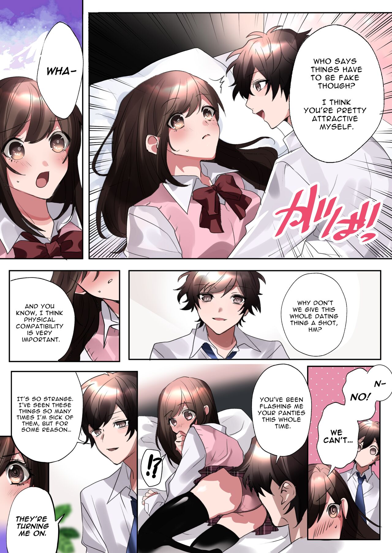 My Erotic Love Triangle Relationship After Bodyswapping With A Classmate!? page 10 full