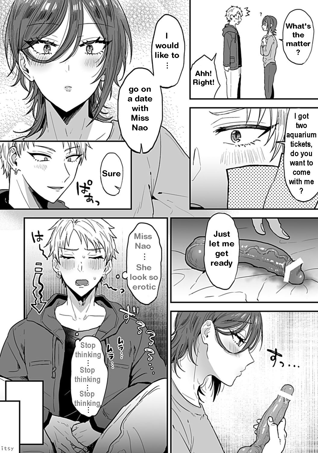 Tonari no Ecchi na Onii-san. 2  - The sexy boy who lives in the next! | "big-sister" next door 2 page 8 full