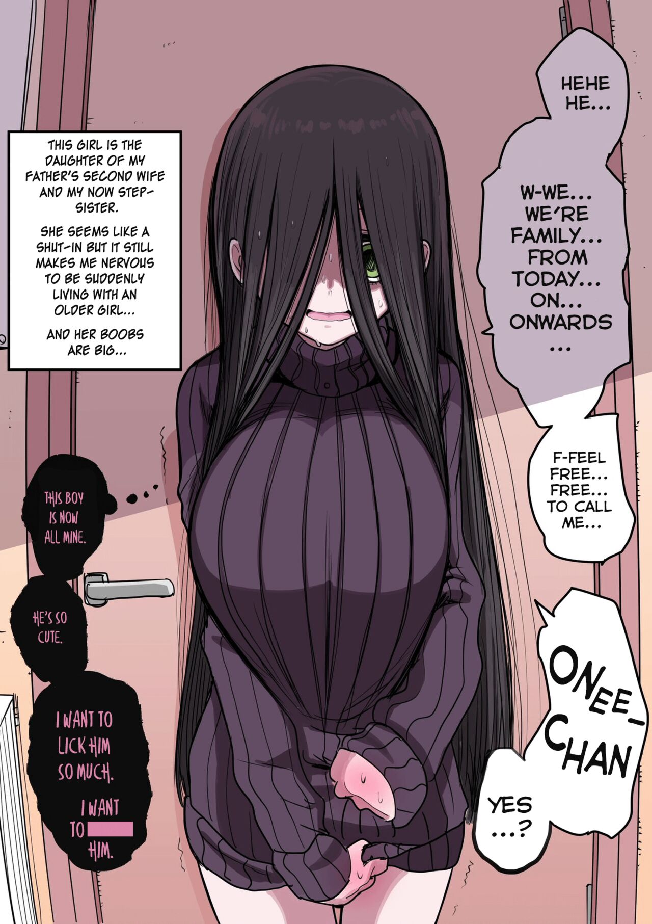 Yami Zokusei Giri Nee-chan page 1 full