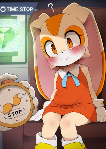 Chaos Control Device - Cream Time Stop cover