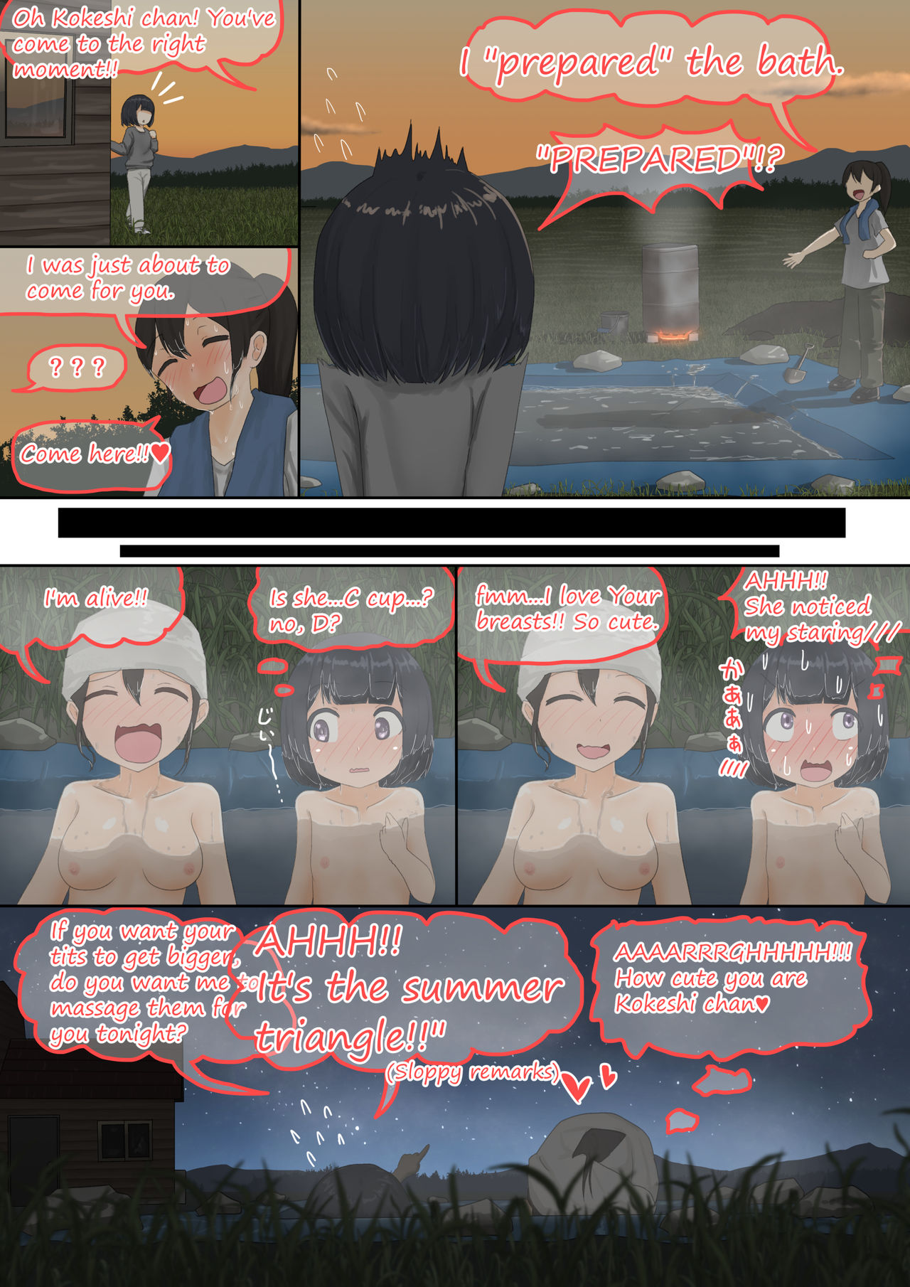 Cow Painted Girl page 4 full