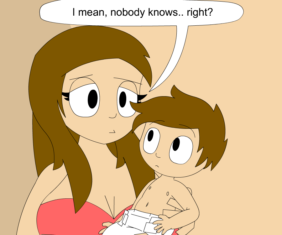 Diaper Waitress and rollerskates page 10 full