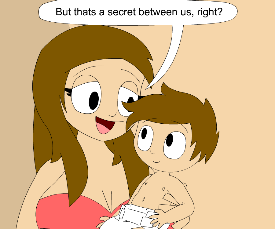 Diaper Waitress and rollerskates page 4 full