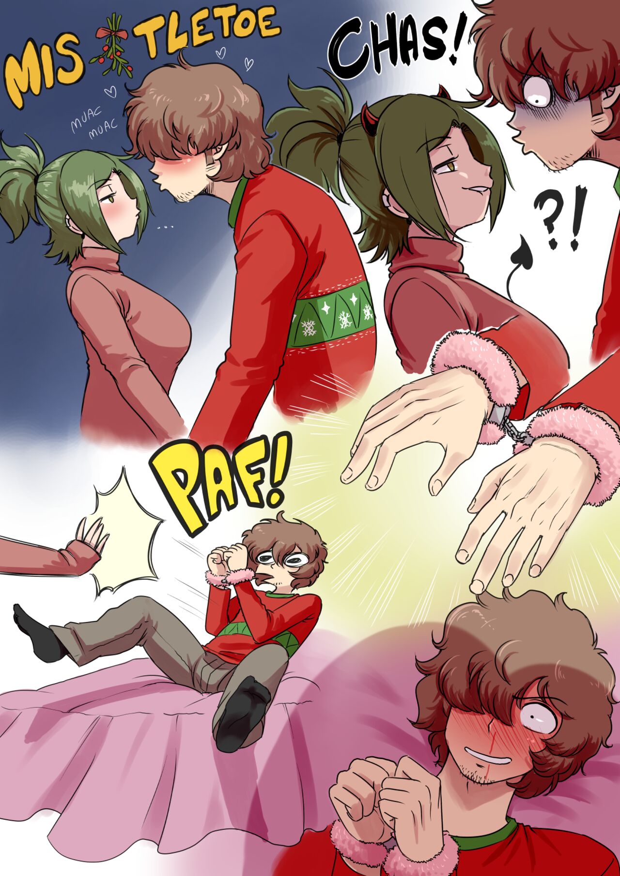 Minicomic - Mistletoe! page 1 full