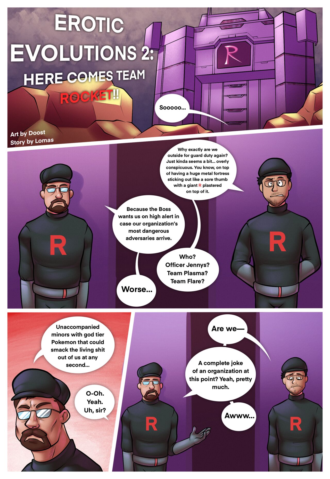 Erotic Evolutions 2 page 1 full
