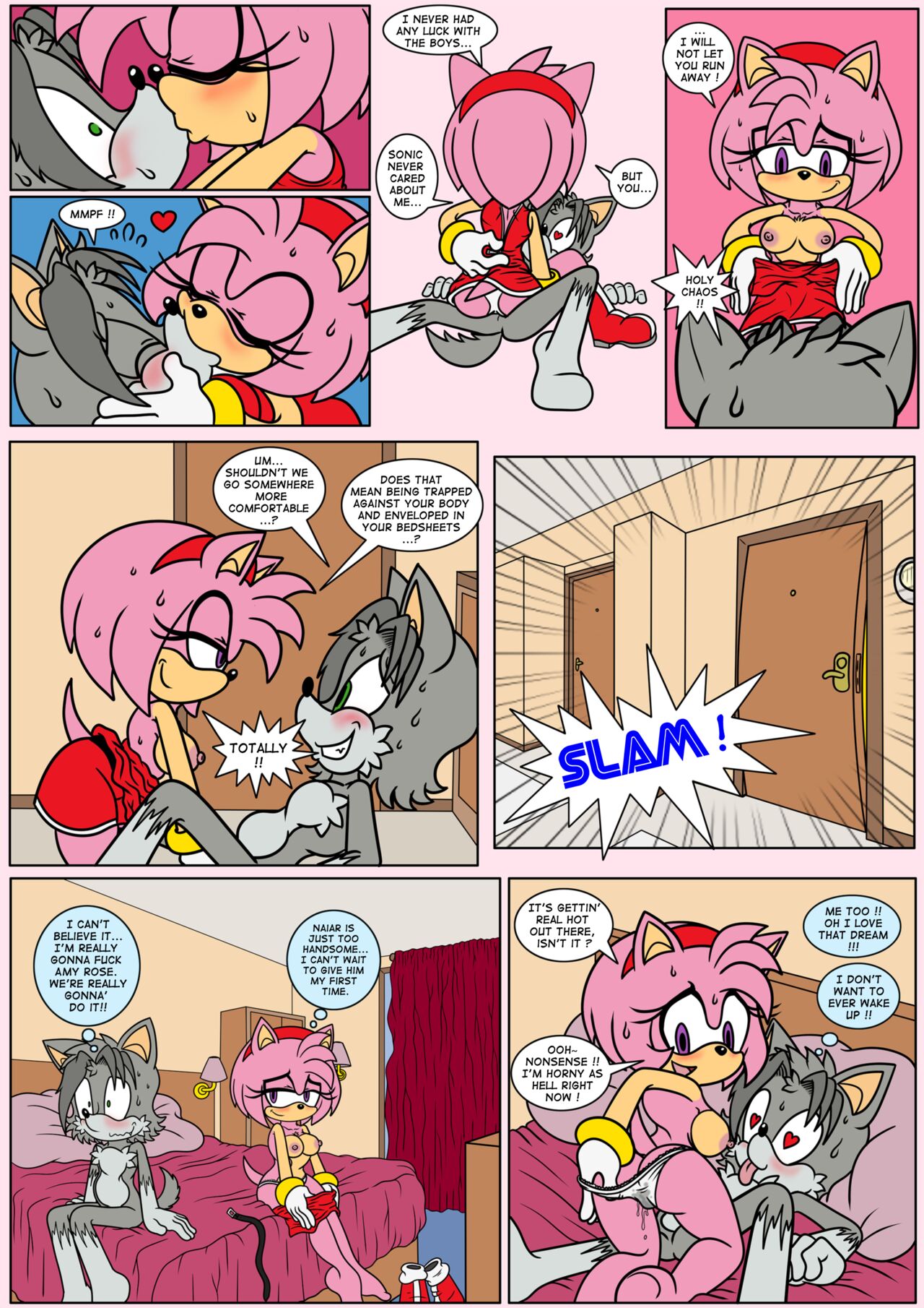 Naiar's Misadventures - Chapter 4 - Amy Rose  ENGLISH page 5 full
