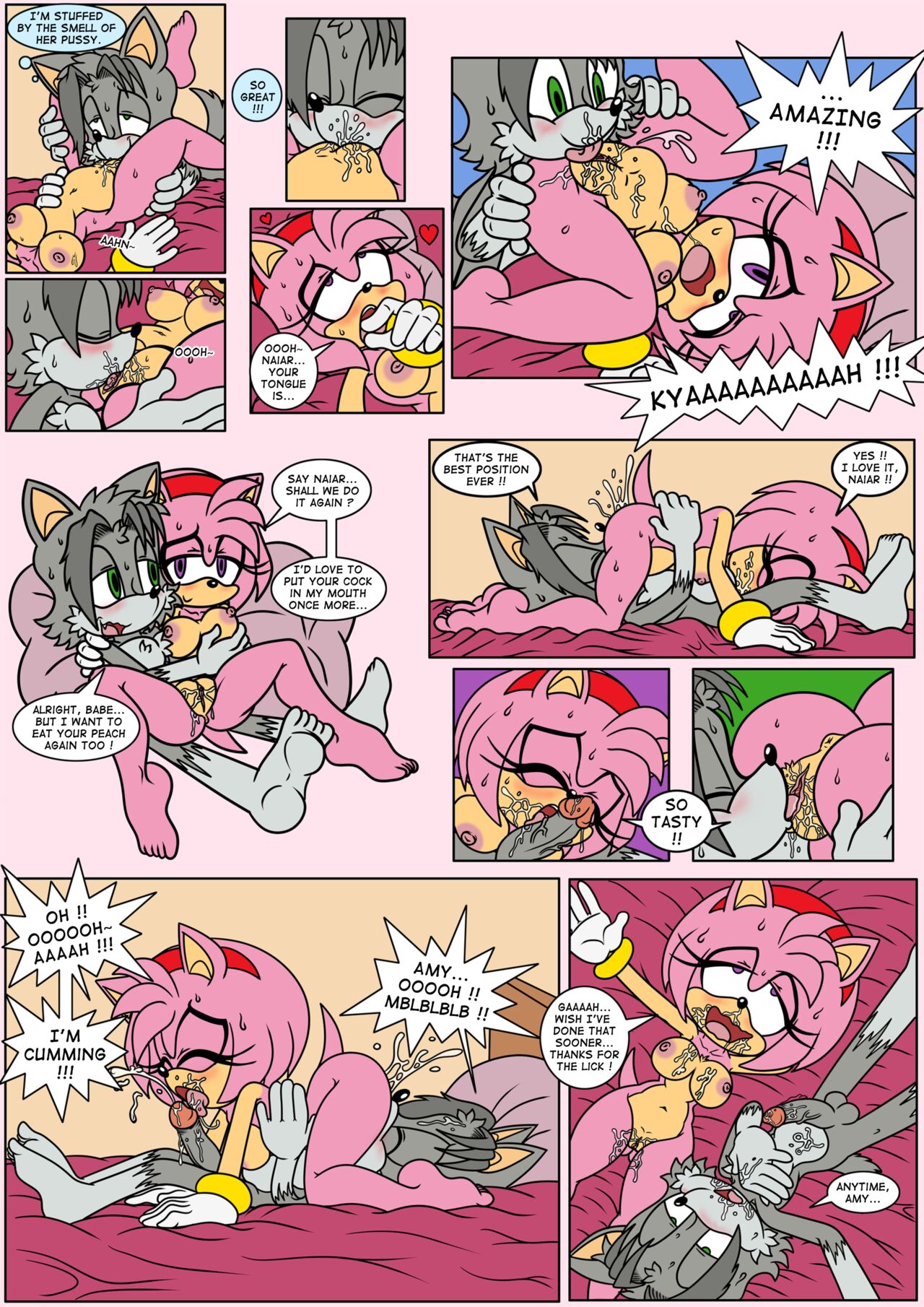 Naiar's Misadventures - Chapter 4 - Amy Rose  ENGLISH page 7 full