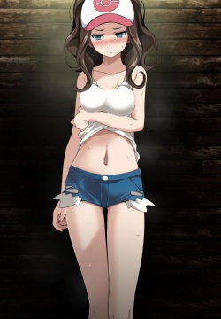 Hilda undressing