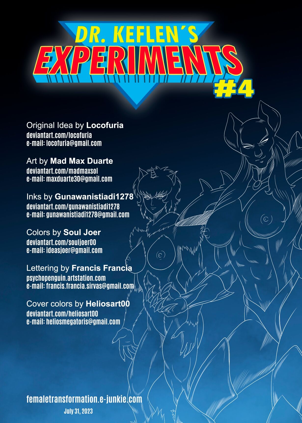 Dr Keflen's Experiment 4 page 3 full