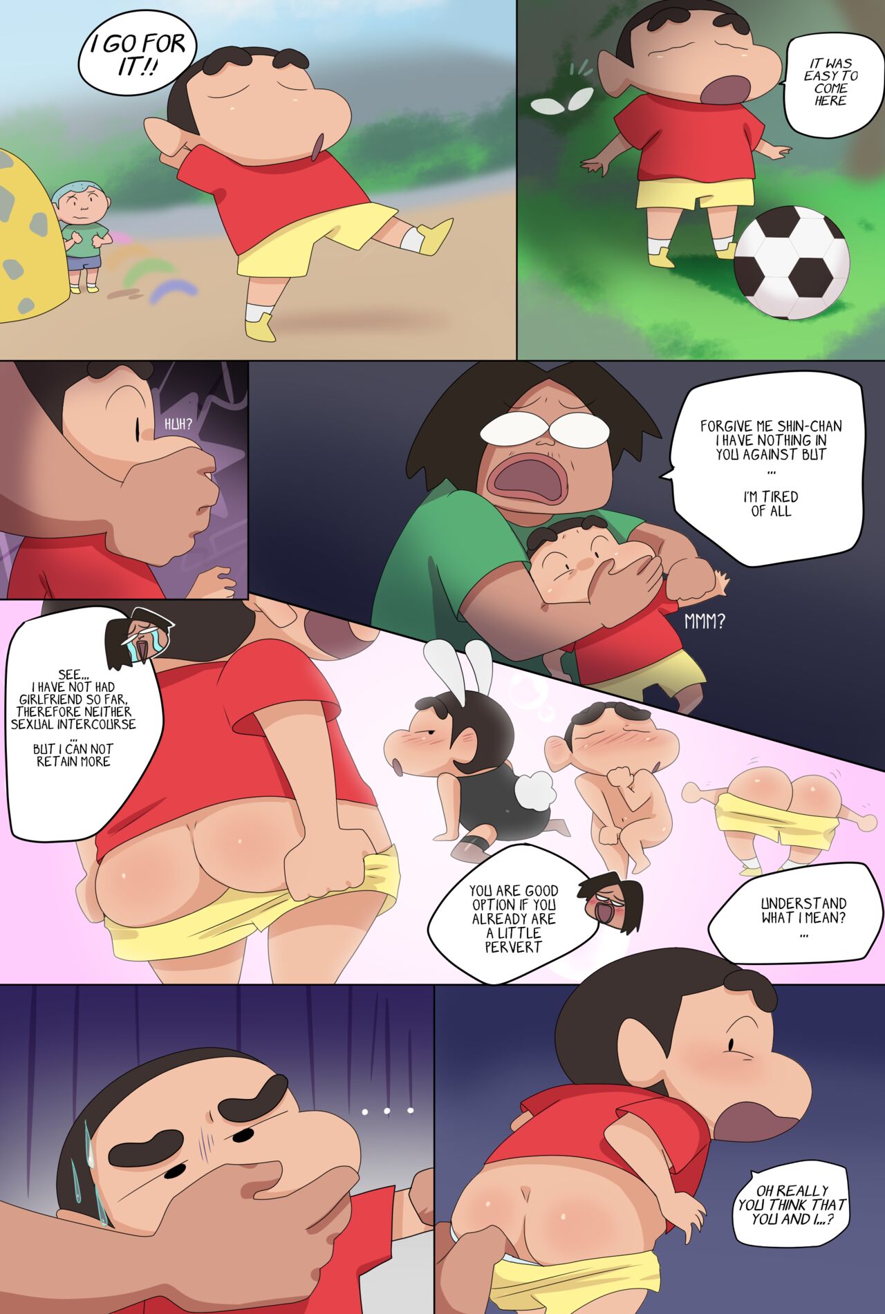 Needing shin-chan's help page 3 full