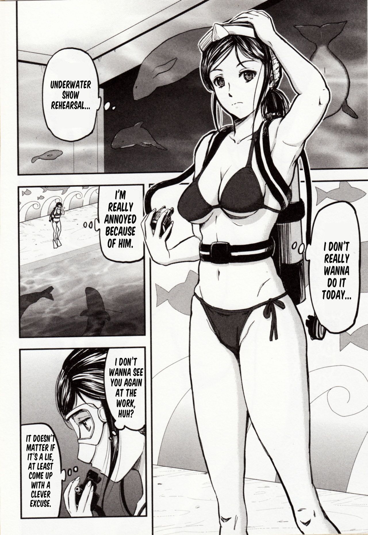 Iruka Azarashi, Futaana Zeme.  | Double hole torture page 2 full