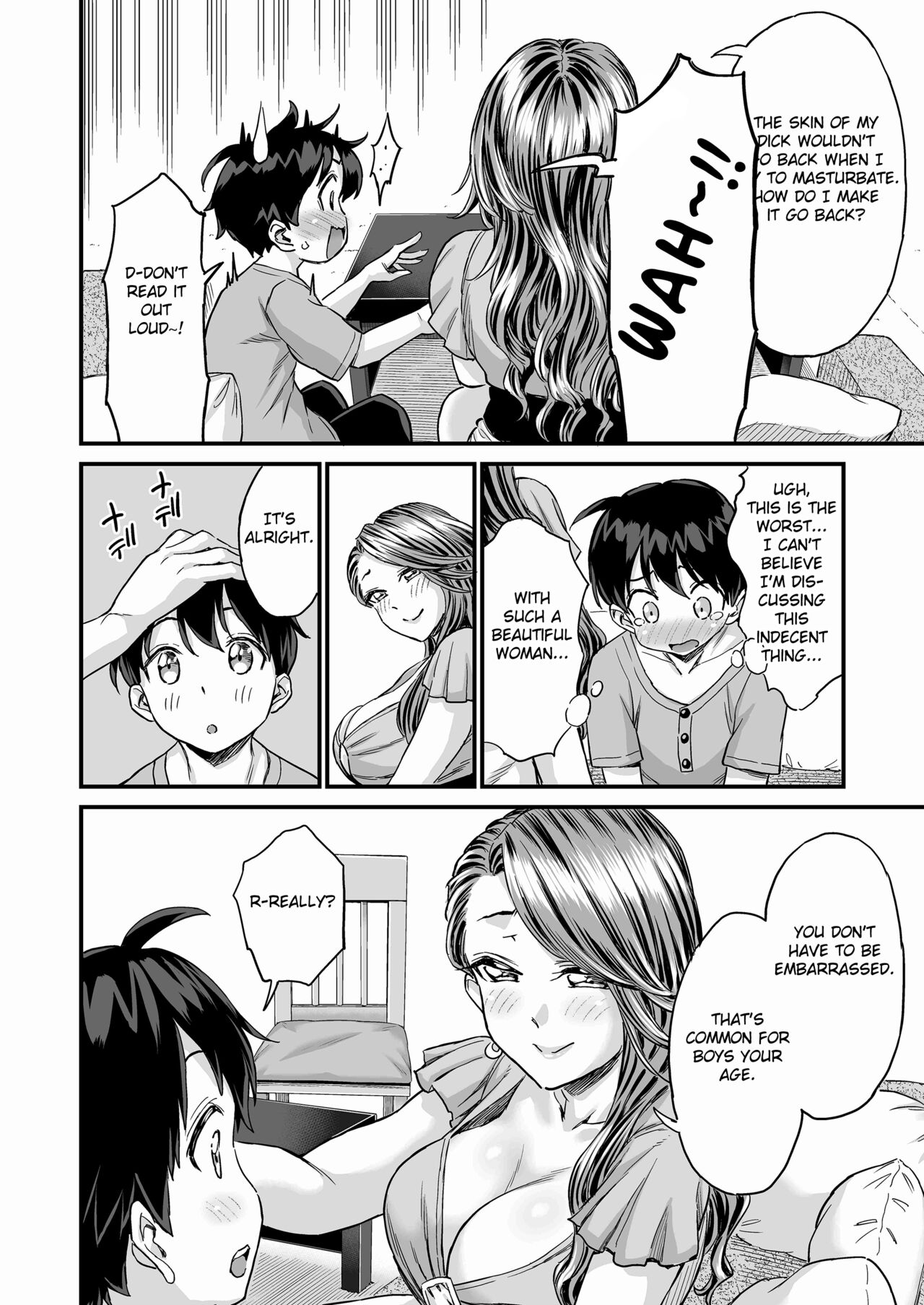 Sei no Soudanshitsu Yume LIME ~Tomodachi no Mama ni Ochinchin o Mite Moratta~ | Sex Consultation Room Dream LIME ~I Asked My Friend's Mom to Look at My Dick~ page 7 full