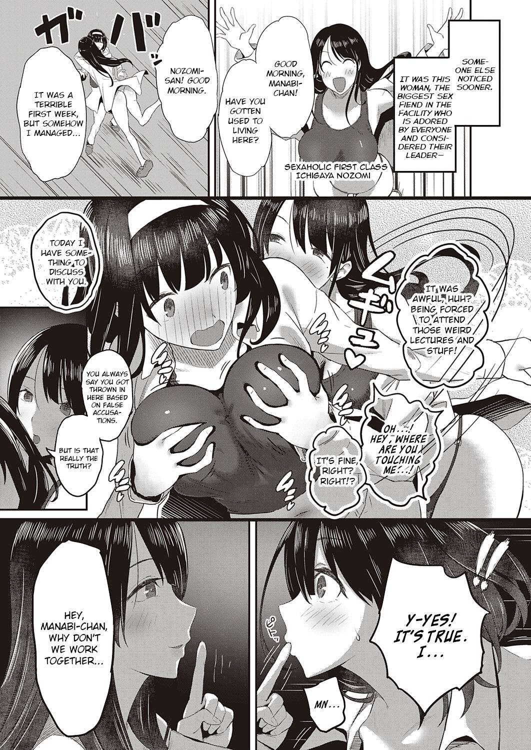 Kyōsei shisetsu no manabi-chan | Manabi-chan at the Correctional Facility, ~A Sexaholic Starting From Today?~ page 5 full