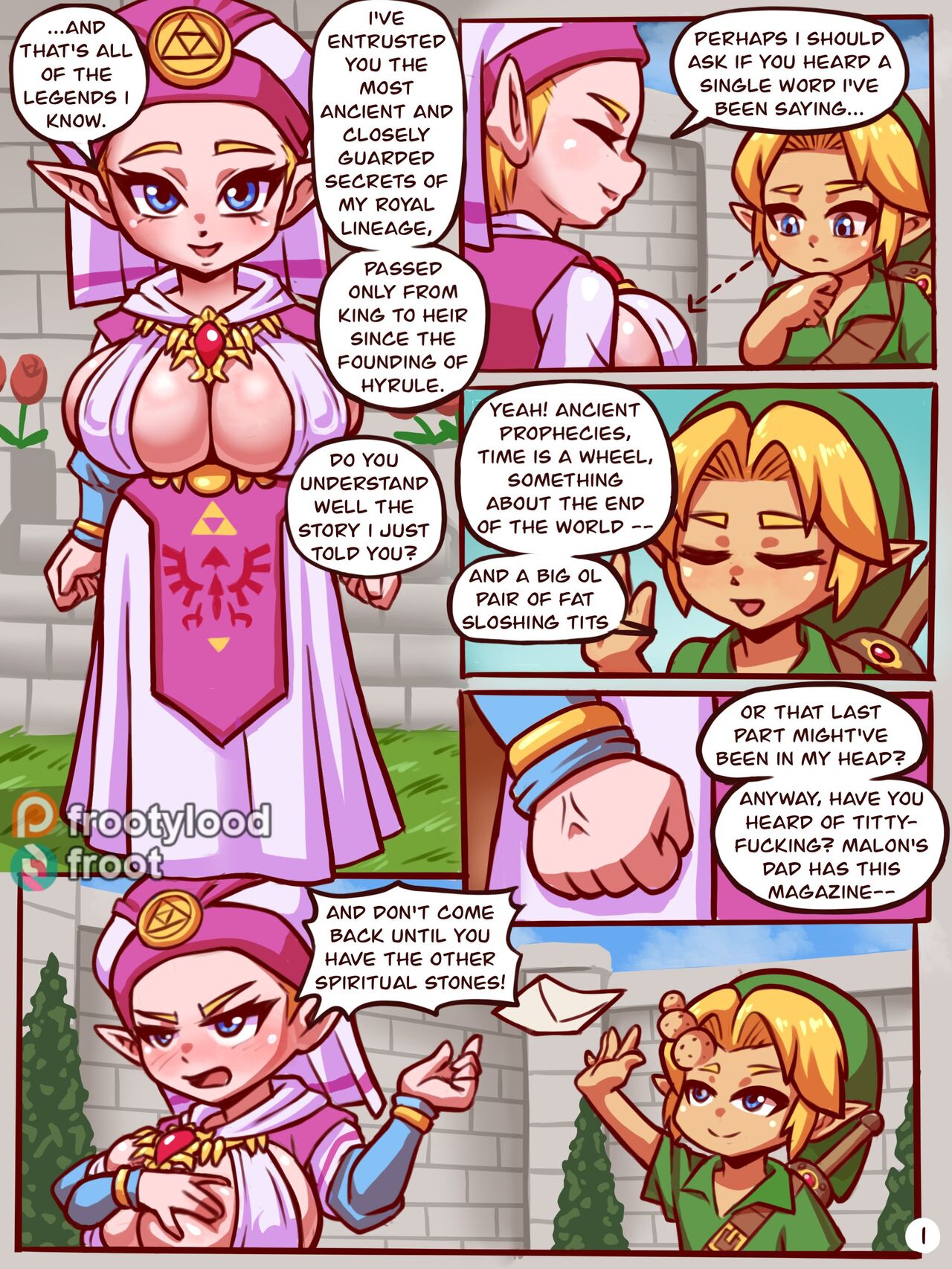 Orgasms of time chapter 1 the legend of zelda page 1 full