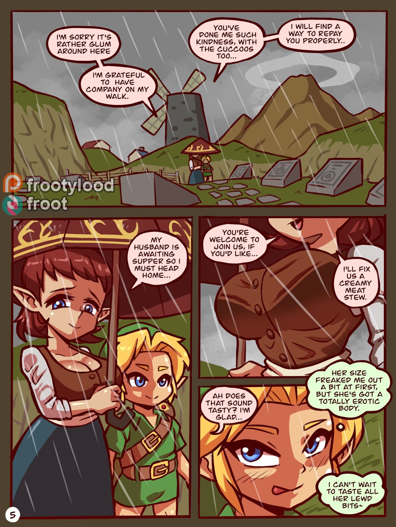 Orgasms of time chapter 1 the legend of zelda page 5 full