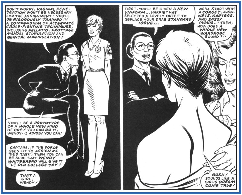 Wendy Whitebread, Undercover Slut No.1 page 7 full
