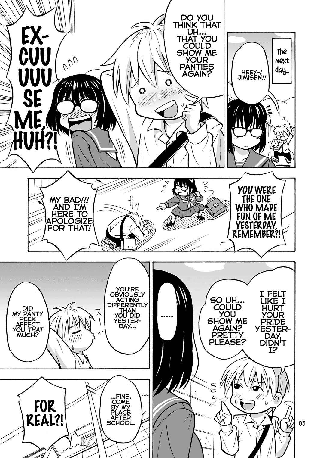 Jimi Danshi TS shita Kekka... | Guy Jimi Swapped Genders... page 6 full