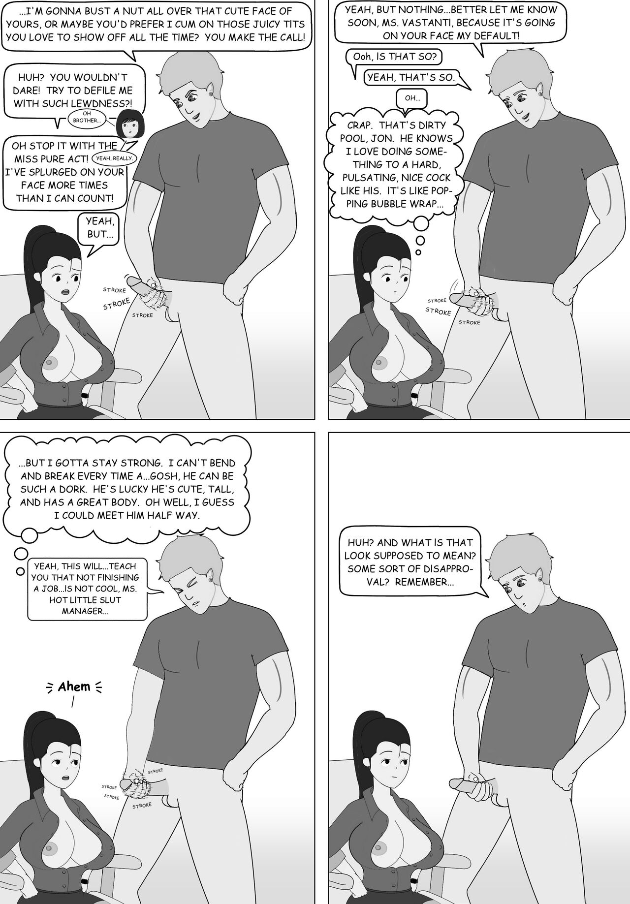 Scene from story Naughty Business page 2 full