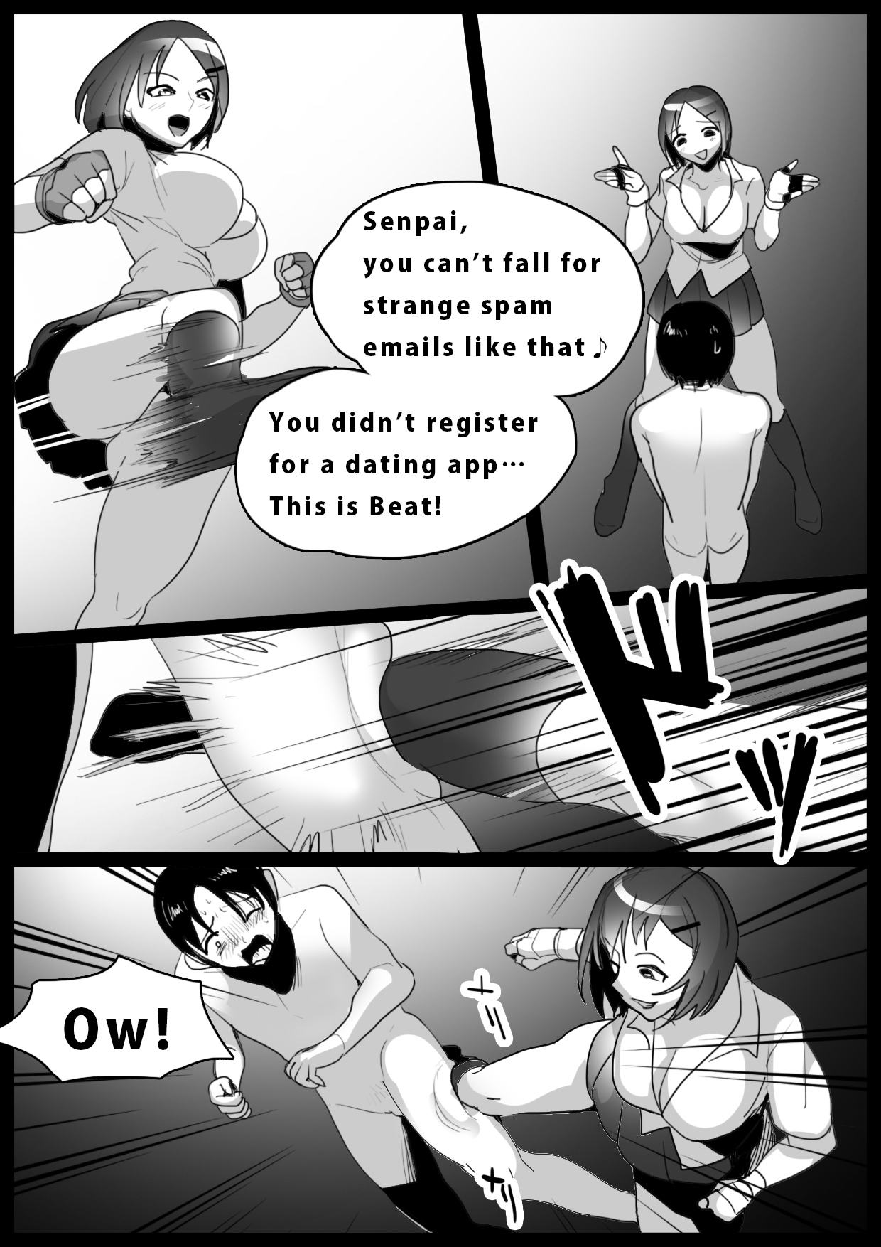 Girls Beat! vs Mai page 3 full