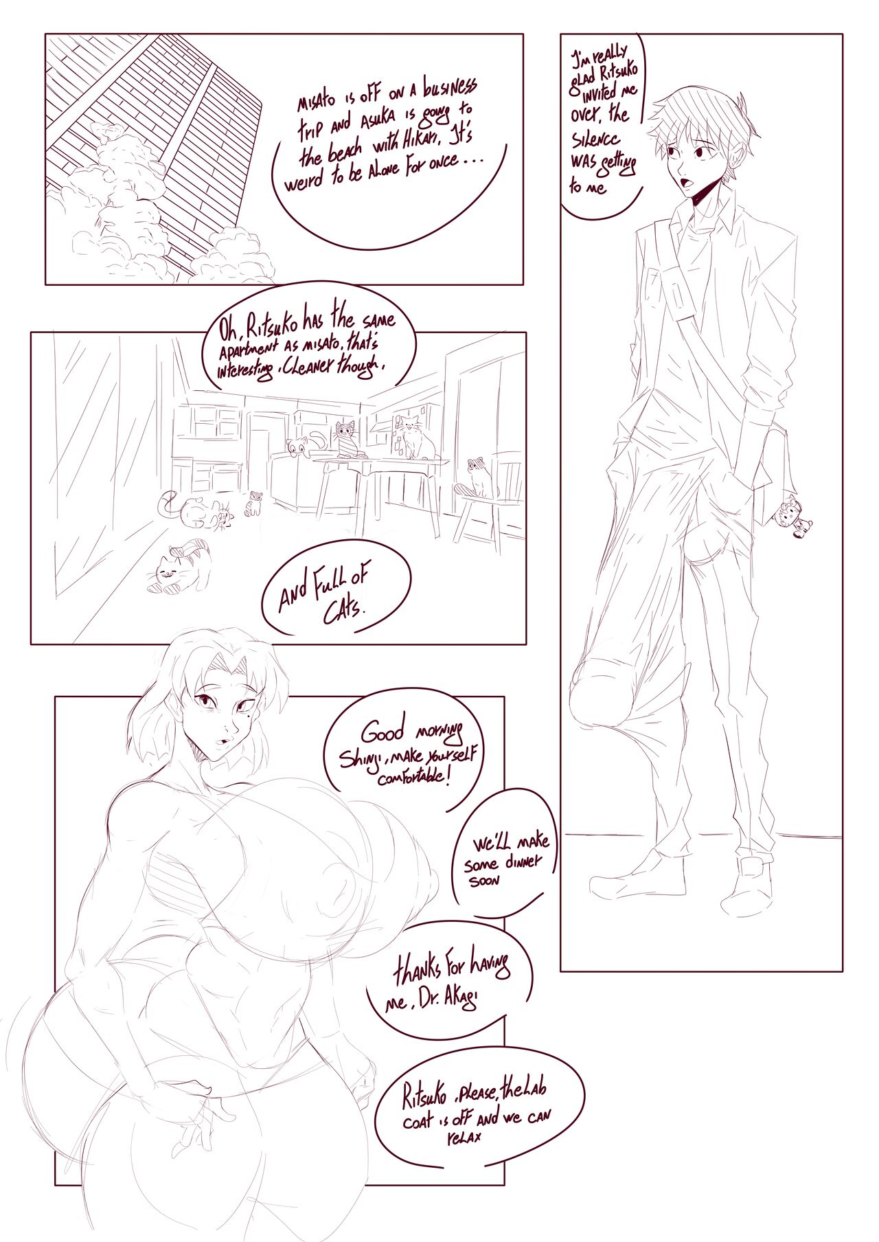 Backdoor Pilot: Ritsuko Weekend page 1 full