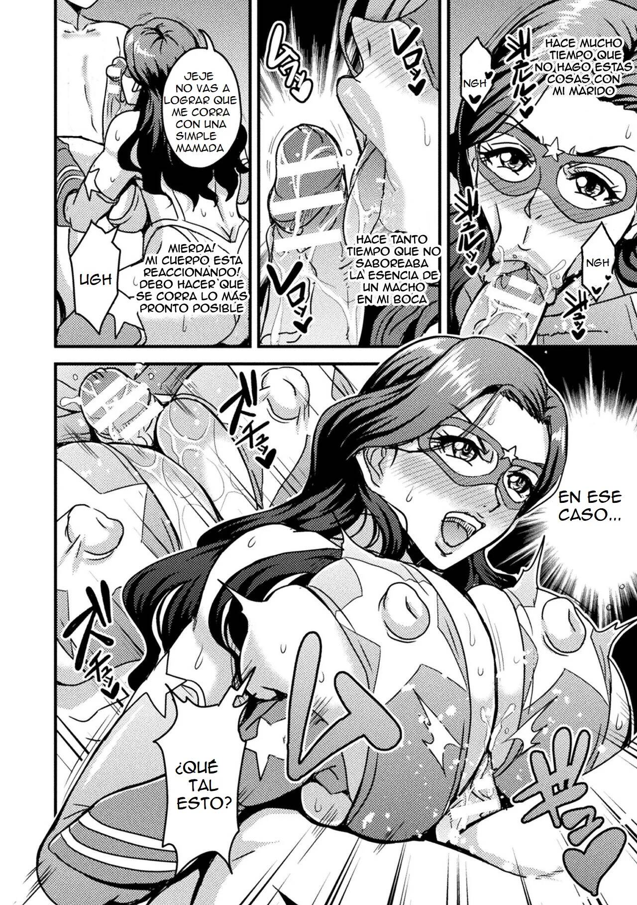 Una madre superheroina es derrotada por la polla de un pequeño malvado page 6 full