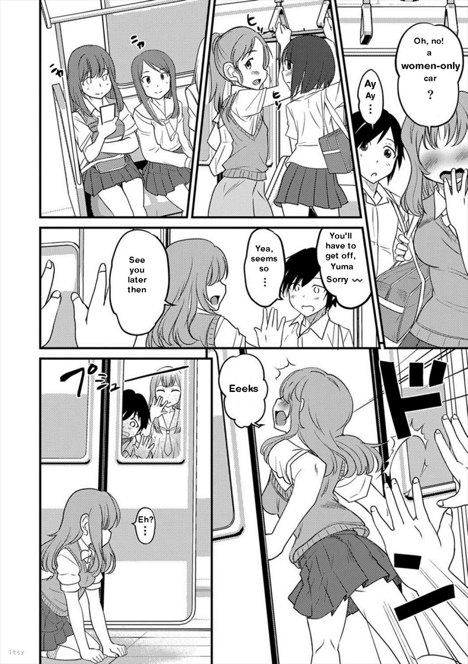 Otokonoko Senyou Sharyou Bromancecar 1&amp;2 | The Carriage Designated for Ladyboys 1&amp;2 page 2 full