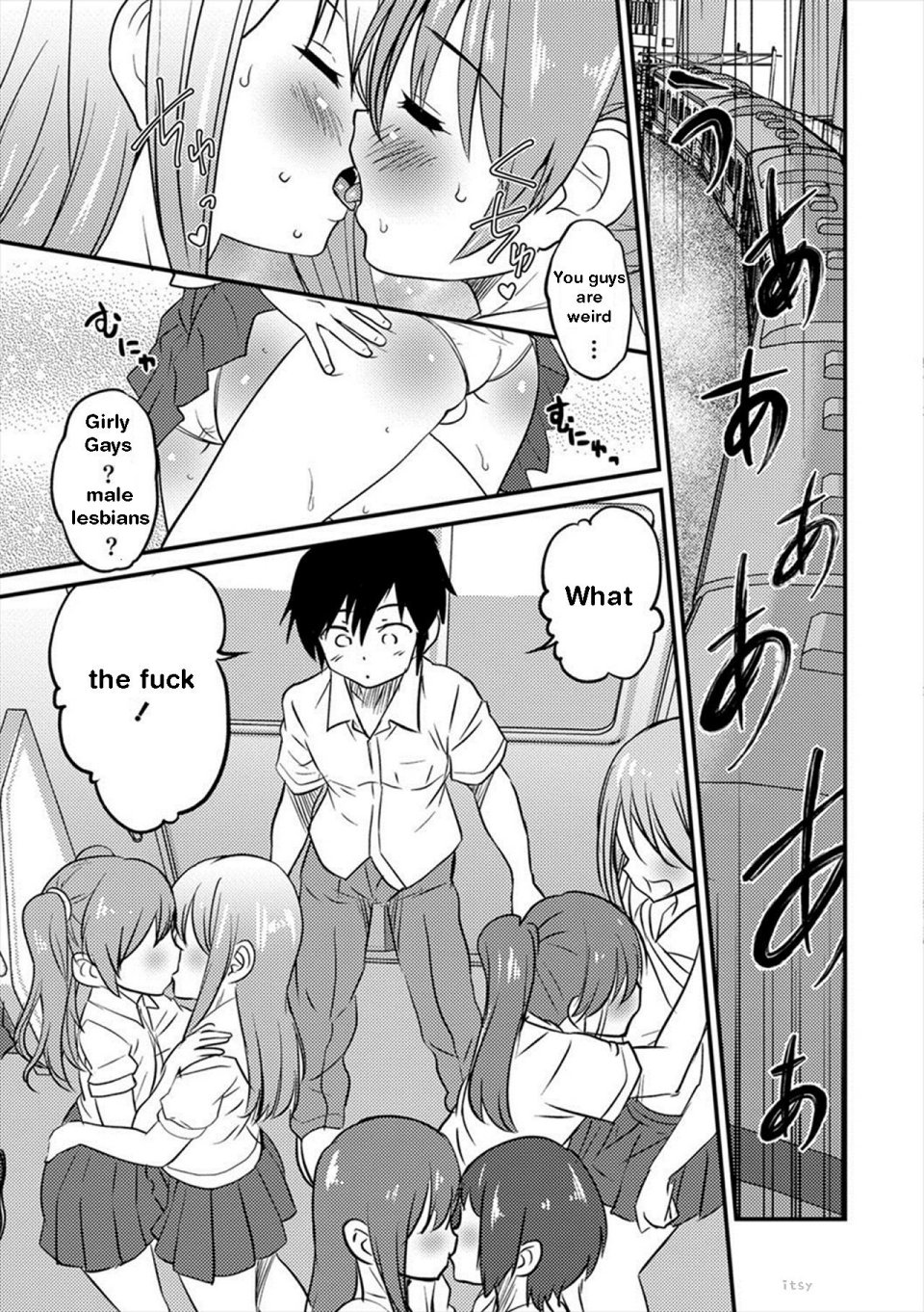 Otokonoko Senyou Sharyou Bromancecar 1&amp;2 | The Carriage Designated for Ladyboys 1&amp;2 page 5 full