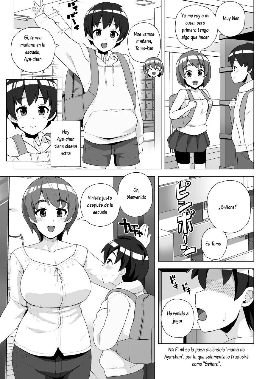 Tomodachi no Mama wa Nakadashi OK na Sexfriend page 4 full
