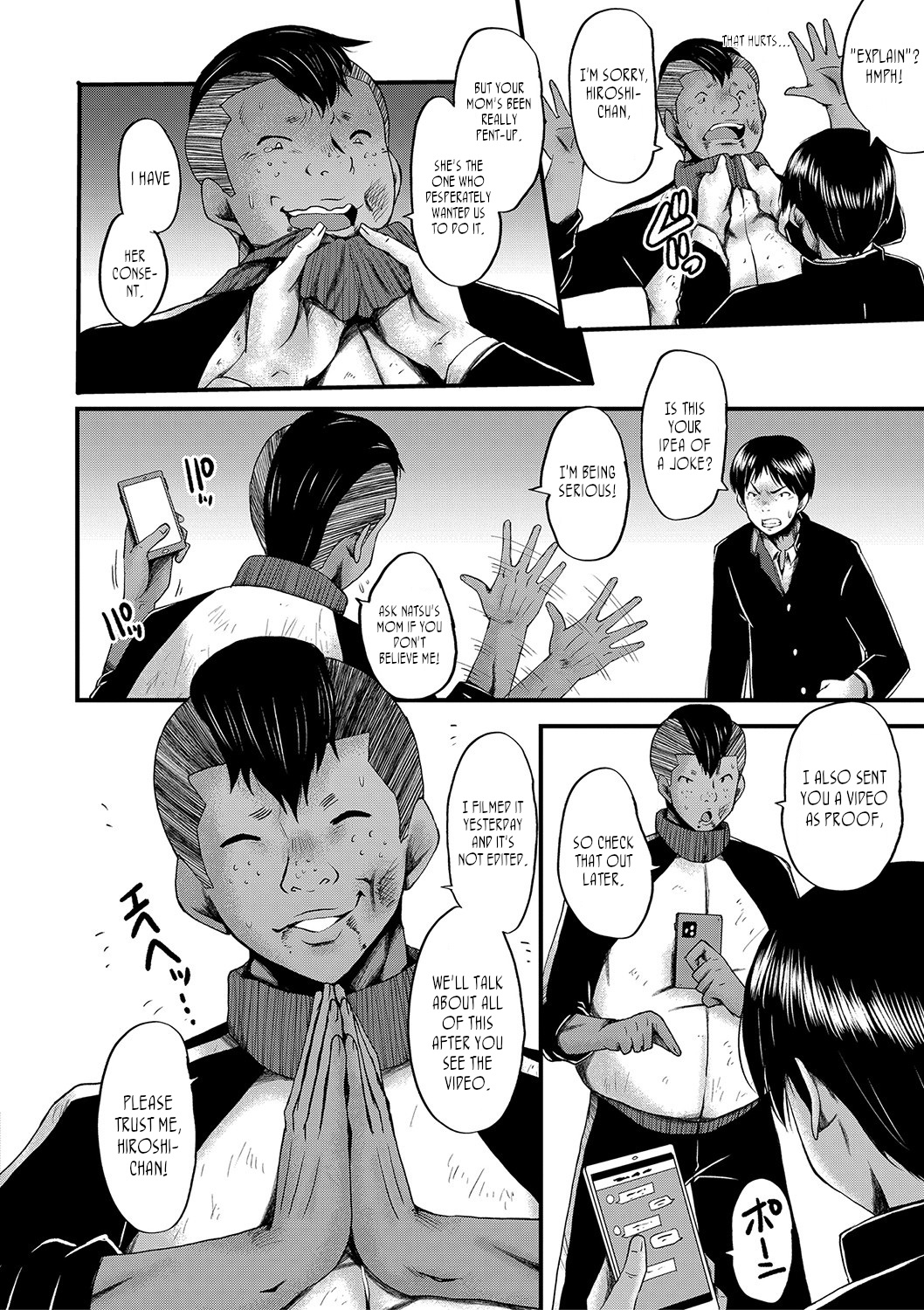 Tomodachi, Osananajimi mo Kaa-san mo Netorareru Sono 6 | My friend stole away both my childhood friend and my mother, Part 6 page 4 full