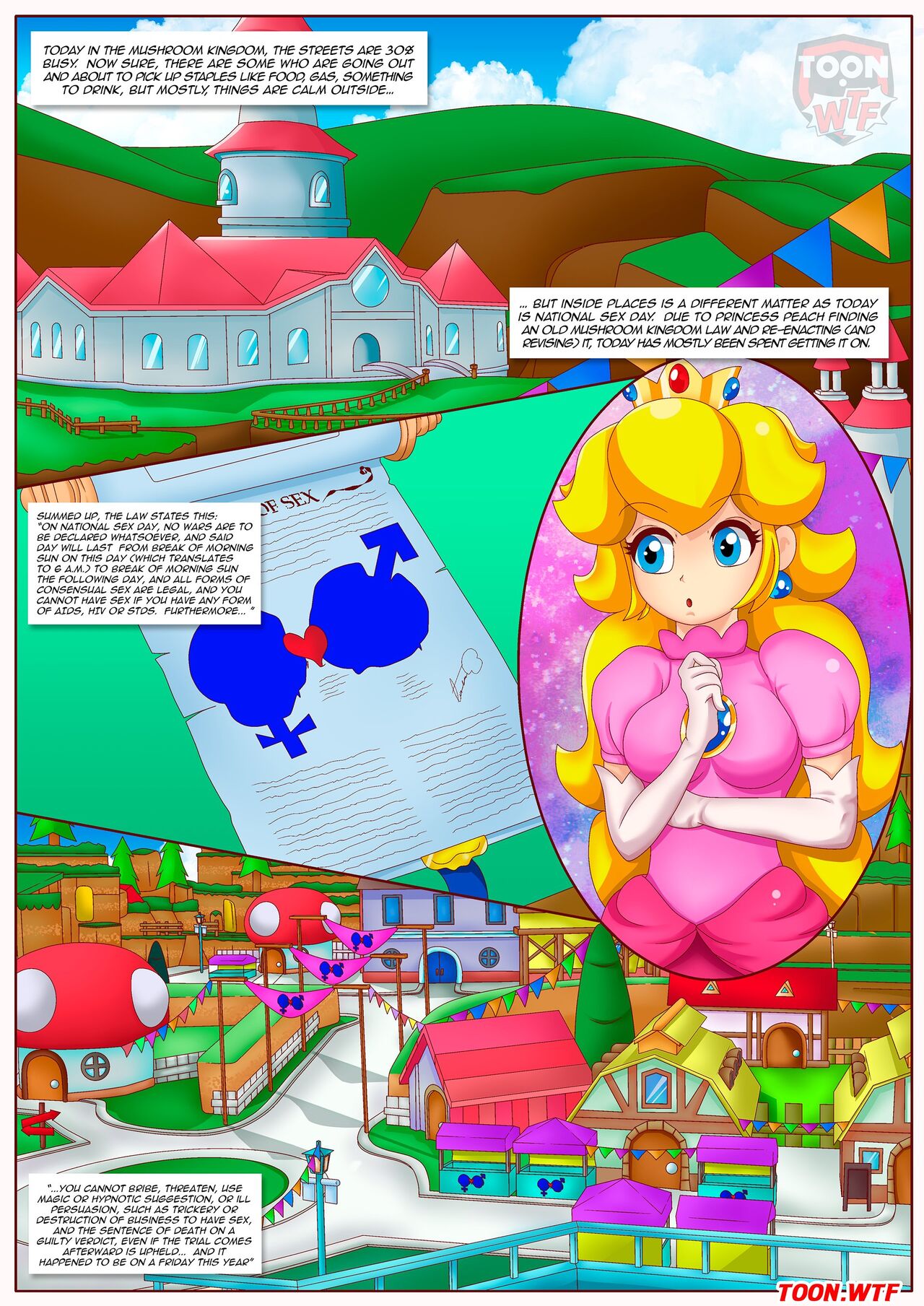 Mario Movie Celebration Comic - Sex Day page 2 full