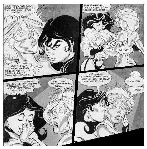 Orgasm Lass and her pal - Foreplay page 10 full