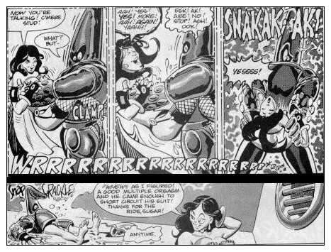 Orgasm Lass and her pal - Foreplay page 7 full