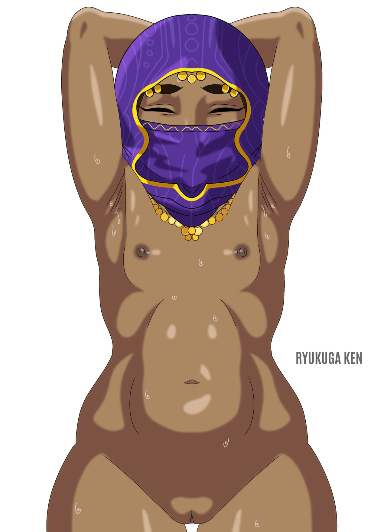 Aisha Arms Up page 5 full