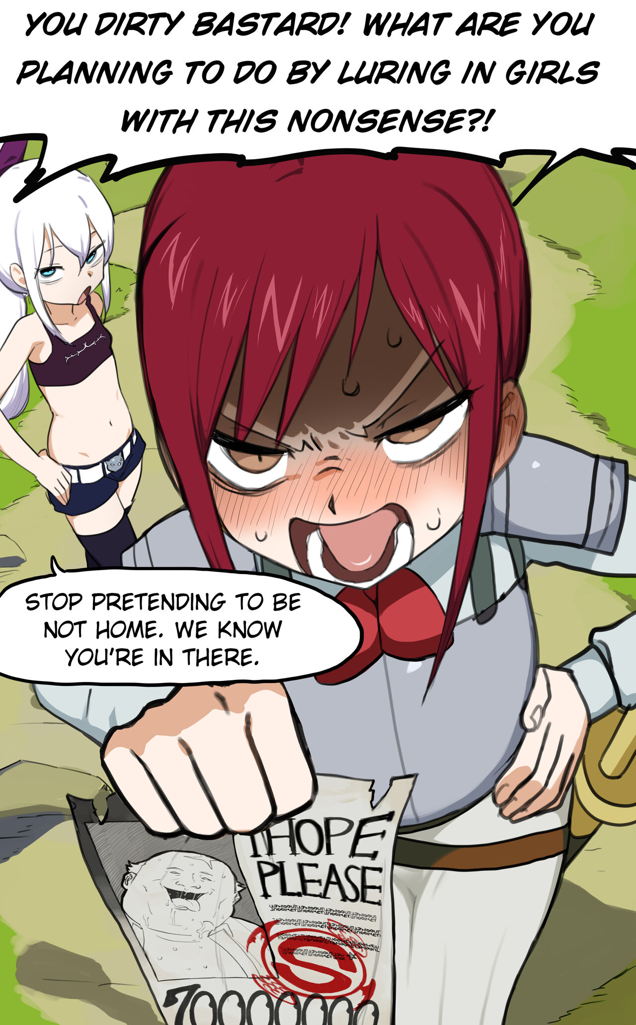 R-18G  Mirajane &amp; Erza page 8 full
