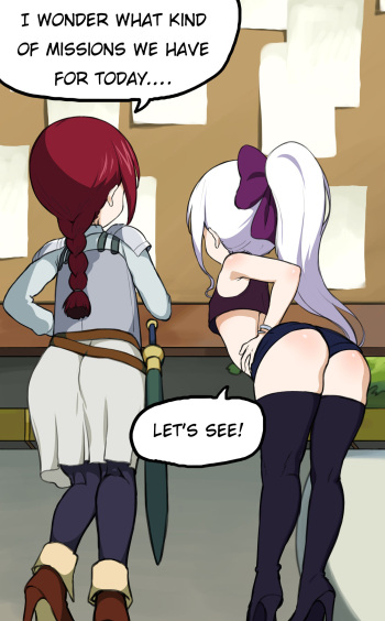 R-18G  Mirajane &amp; Erza cover