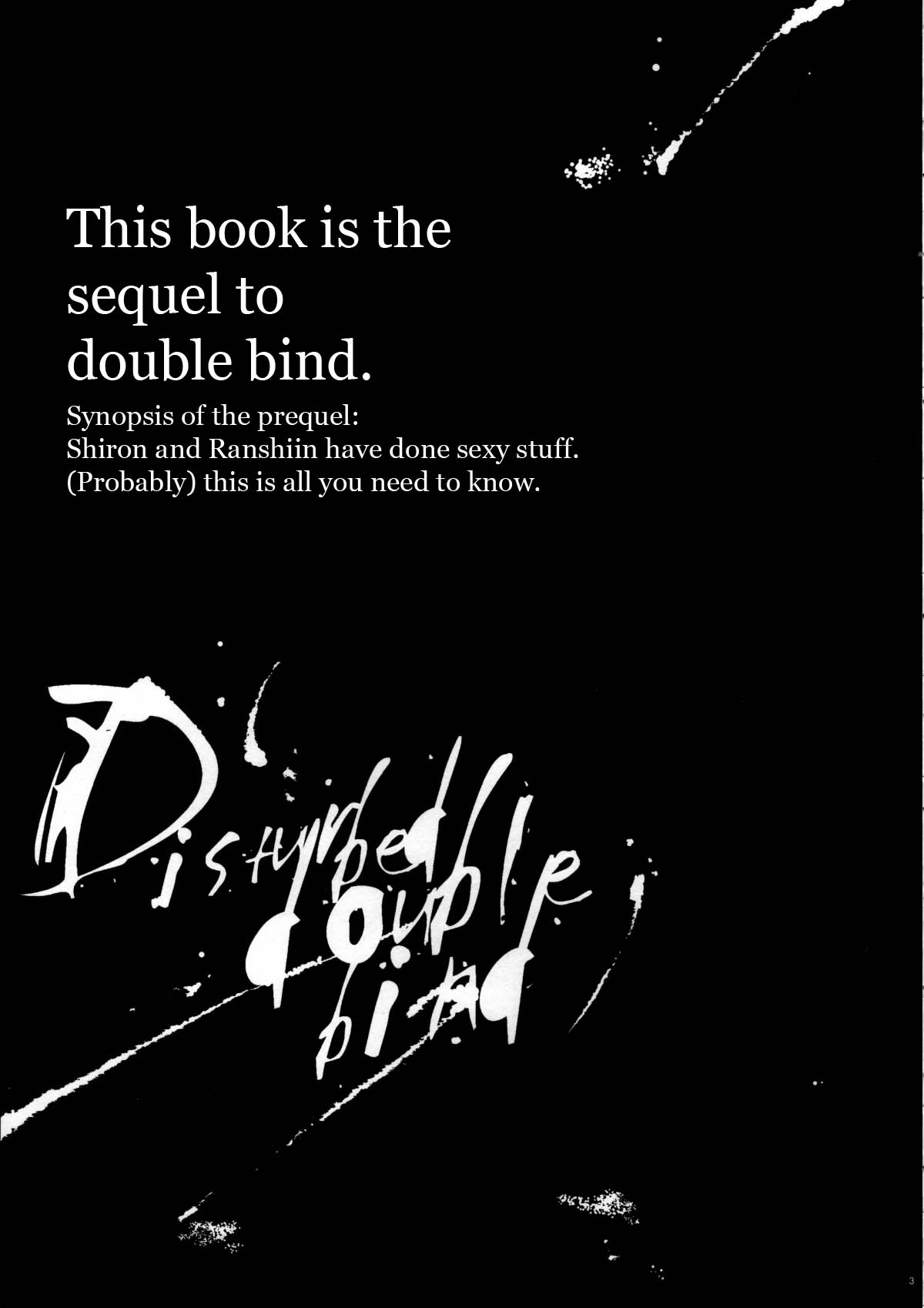 Disturbed double bind page 2 full