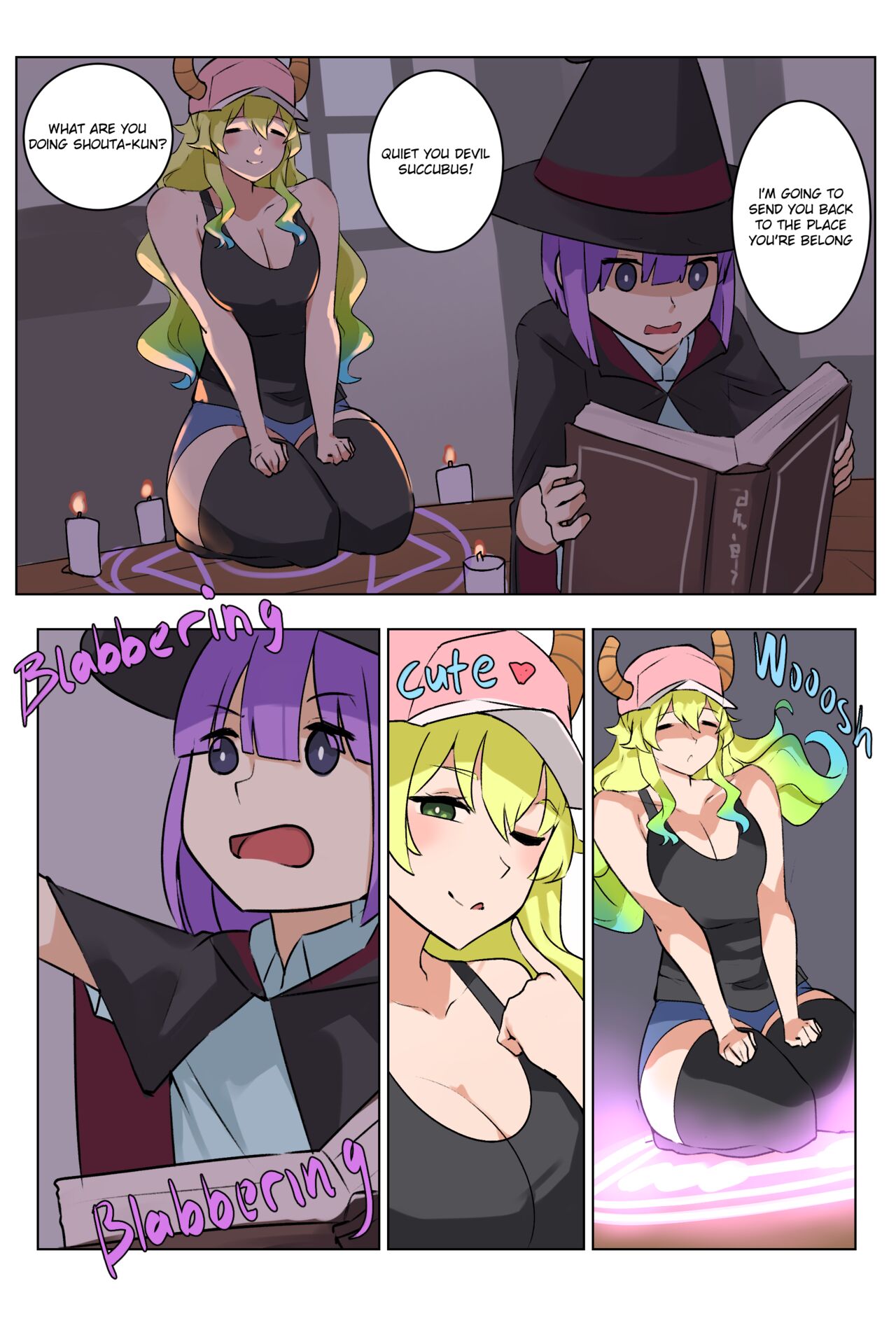 Lucoa Comic page 1 full